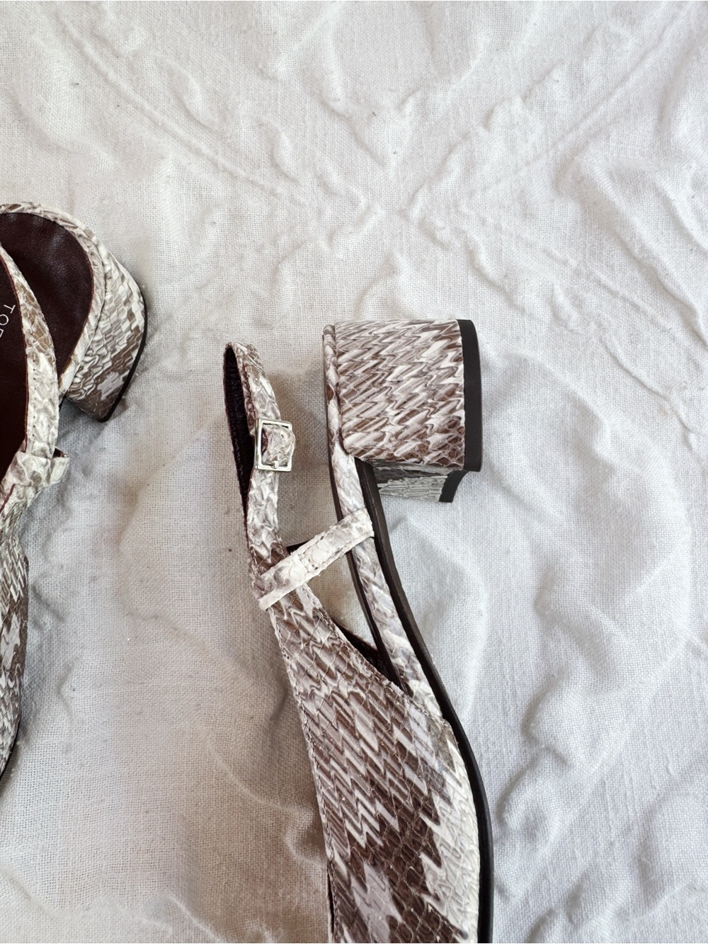 Tory Burch Cap Toe Slingback Sandal Size 7.5 - Picture 6 of 9